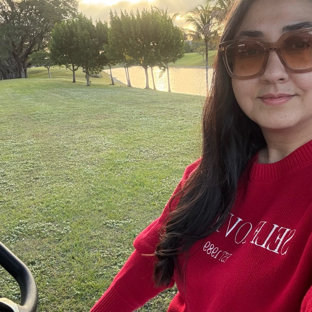 Red Self Love Club Sweater - Picture 3 of 10